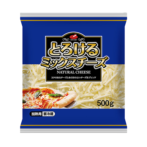 とろけるミックスチーズ500g